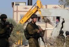 صورة قوات الاحتلال تهدم منزل أسير فلسطيني في جنين