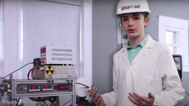 صورة فيديو: طفل أميركي يبني “مفاعلا نوويا” ويدخل موسوعة غينيس
